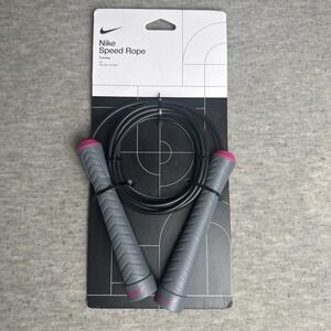 Nike Fundemental 9 Foot Speed Jump Rope - Pink and Gray